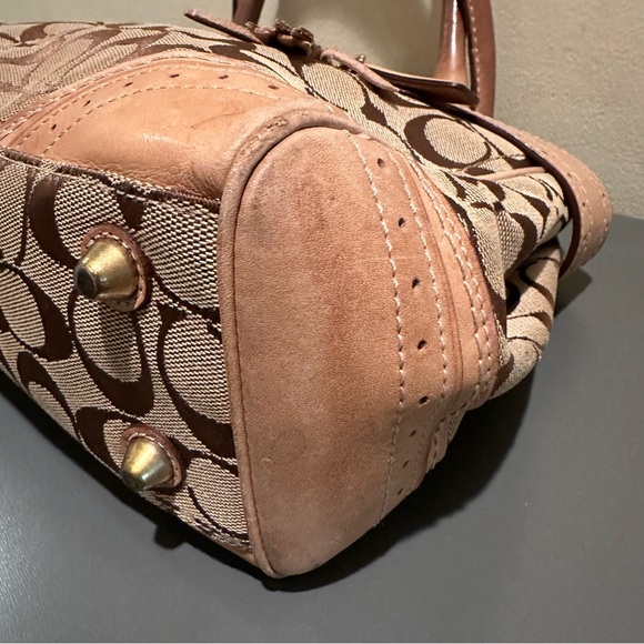 Coach Hampton Signature C Satchel. Y2K. 2006.  Style number 10507. - Picture 5 of 10